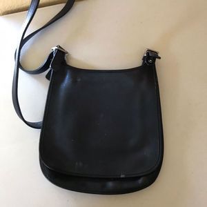 Coach Berkeley Vintage 90s Saddle Bag, not lined, crossbody